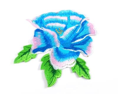 Large 3D Embroidered Applique
