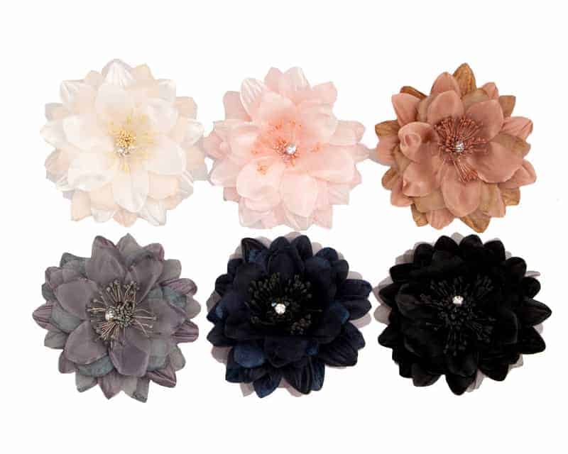  Artificial Shiny Brooches For Women Petal Brooch