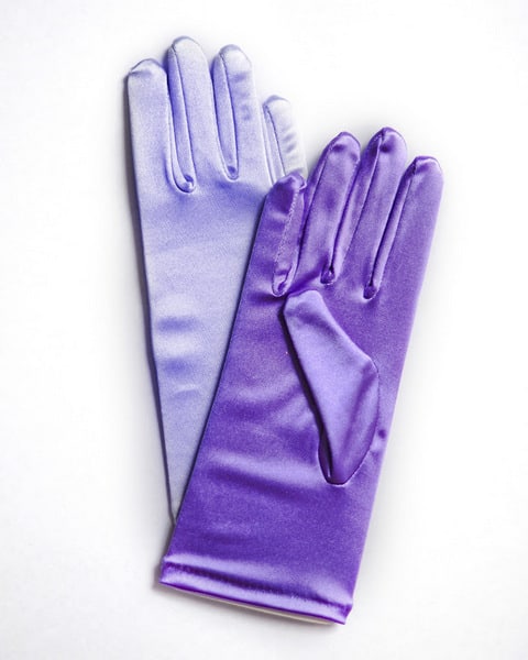 Short Satin Gloves (Choose Your Color)