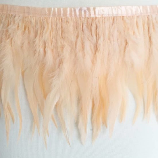 Periwinkle Single Ply Ostrich Feather Fringe Trim - 5 - Feathers - Trims &  Chains - Trims