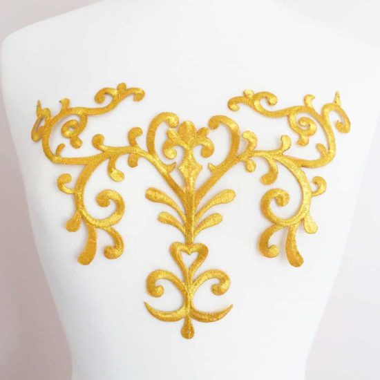 Large Embroidered Chestpiece (Iron-On)