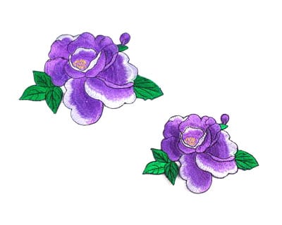 Embroidered Flower (2 Sizes)