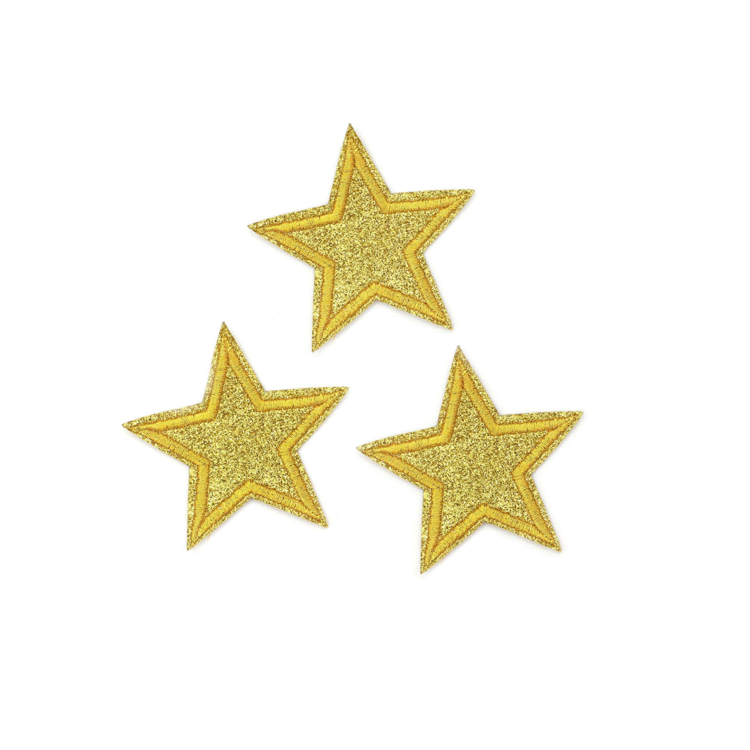 30pcs Star Embroidered Patches Star Iron On Patches Star Patches